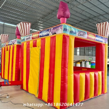 Inflatable Fun Food Booth     advertising inflatables