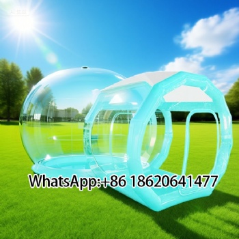 Colorful Inflatable Outdoor Tent for Backyard Relaxation