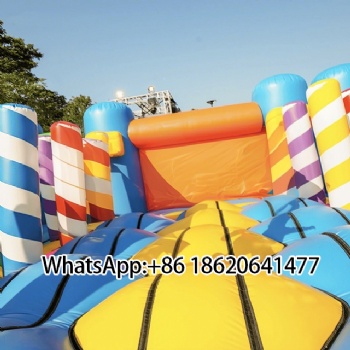 Inflatable Carnival - Style Playground: Castle & Fun Attractions”