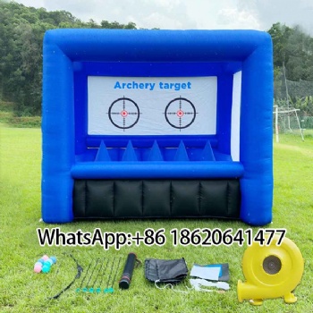 Inflatable Archery Target Set with Bow,Arrows,Hover Balls&Blower-Indoor/Outdoor Fun