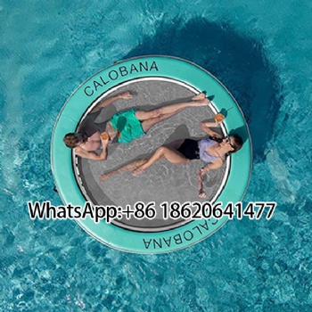Dual - Person Inflatable Pool Lounger: Minty Relaxation in Style