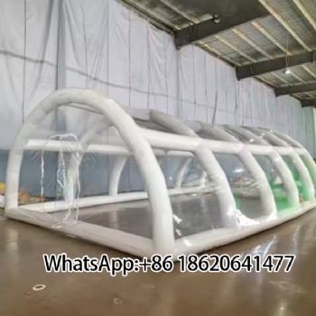 Inflatable Transparent Arched Enclosure: Weatherproof Your Outdoor Oasis