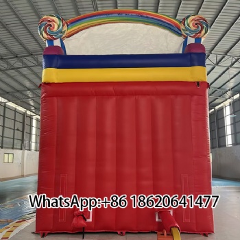 Sugar Rush” Inflatable Slide with Ice - Cream Design