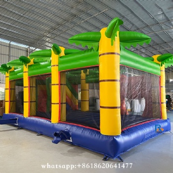 Jungle Tiger Inflatable Bounce House     inflatable bounce house     bouncy castle
