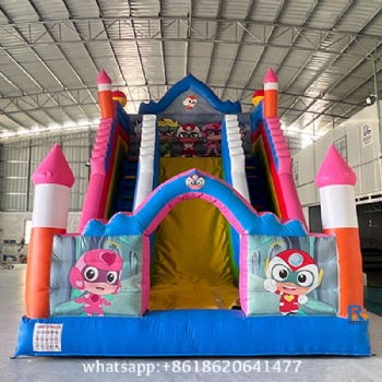 Sonic Inflatable Slide     dry slide