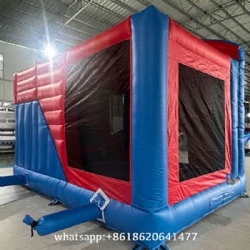 Sonic Themed Inflatable Bounce House     outdoor jumping castle