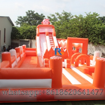 Large Indoor Inflatable Bouncy Castle Jumping Bouncer Inflatable Park For Kids And Adult