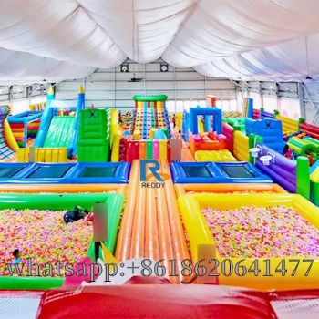 Large Inflatable Jumping Castle  Amusement Park