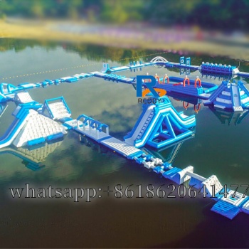 Outdoor water park equipment set inflatable water park obstacle course water park inflatable