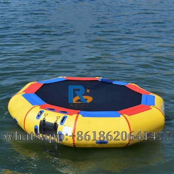 Inflatable Trampoline Floating Water Jumping Island Sea Water Trampoline