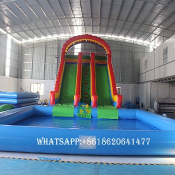 seafloor water slide inflatable bouncer