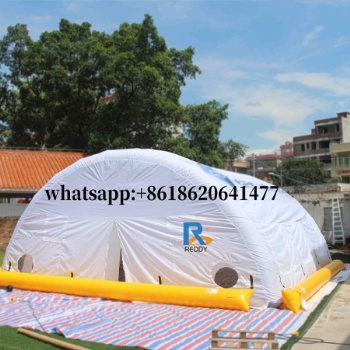 Custom inflatable tent