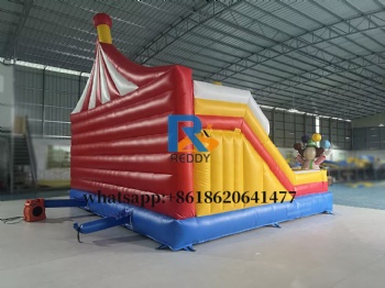 inflatable clown bouncy castle