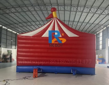 inflatable clown bouncy castle