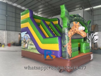 inflatable castle animal